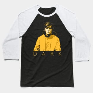 Dark Jonas Negative Portrait Baseball T-Shirt